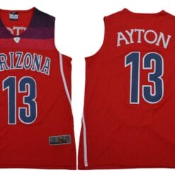Deandre Ayton Jersey #13 Arizona Wildcats NCAA Basketball Red