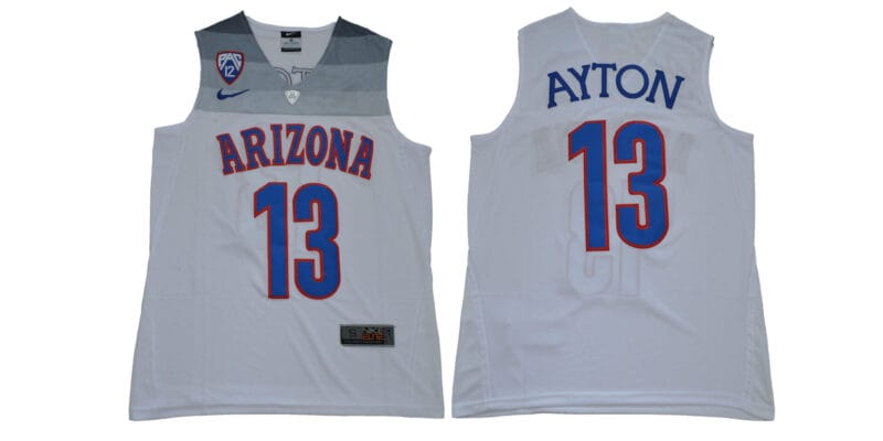 Deandre Ayton Jersey #13 Arizona Wildcats NCAA Basketball White