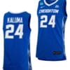Arthur Kaluma Jersey #24 Creighton Bluejays College Basketball 2023 NCAA March Madness Blue