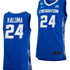Arthur Kaluma Jersey #24 Creighton Bluejays College Basketball 2023 NCAA March Madness Blue