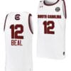 Brea Beal Jersey #12 South Carolina Gamecocks College Basketball White