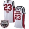 Bree Hall Jersey #23 South Carolina Gamecocks Basketball 2024 National Champions All Stitched White