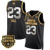 Bree Hall Jersey #23 South Carolina Gamecocks Basketball 2024 National Champions All Stitched Black Gold