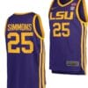 Ben Simmons Jersey LSU Tigers College Basketball Purple #25