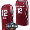 Brea Beal Jersey South Carolina Gamecocks College Basketball 2023 NCAA Final Four Garnet Garnet #12