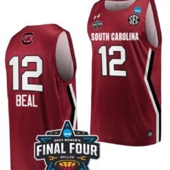 Brea Beal Jersey South Carolina Gamecocks College Basketball 2023 NCAA Final Four Garnet Garnet #12