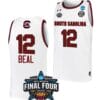 Brea Beal Jersey South Carolina Gamecocks College Basketball 2023 NCAA Final Four Garnet White #12