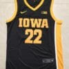 Caitlin Clark Jersey #22 Iowa Hawkeyes Basketball Stitched Black