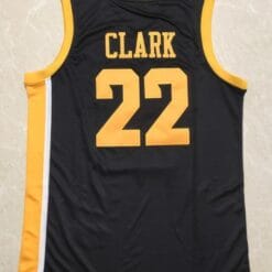 Alternative view of Caitlin Clark Jersey #22 Iowa Hawkeyes Basketball Stitched Black