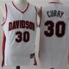 Stephen Curry Jersey #30 Davidson Wildcats NCAA Basketball White