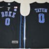 Jayson Tatum Jersey #0 Duke Blue Devils Basketball NCAA Basketball Black