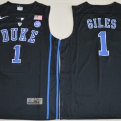 Harry Giles Jersey #1 Duke Blue Devils Basketball NCAA Basketball Black