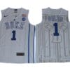 Harry Giles Jersey #1 Duke Blue Devils Basketball NCAA Basketball White