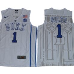Harry Giles Jersey #1 Duke Blue Devils Basketball NCAA Basketball White