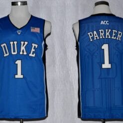 Jabari Parker Jersey #1 Duke Blue Devils Basketball NCAA Basketball New Blue