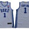 Kyrie Irving Jersey #1 Duke Blue Devils Basketball NCAA Basketball White