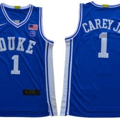 Vernon Carey Jr Jersey #1 Duke Blue Devils Basketball NCAA Basketball Blue