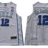 Williamson Jersey #12 Duke Blue Devils Basketball NCAA Basketball White