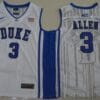 Garyson Allen Jersey #3 Duke Blue Devils Basketball NCAA Basketball White Elite