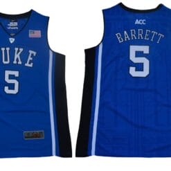 RJ Barrett Jersey #5 Duke Blue Devils Basketball NCAA Basketball Blue Elite