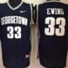 Patrick Ewing Jersey #33 Georgetown Hoyas NCAA Basketball Black