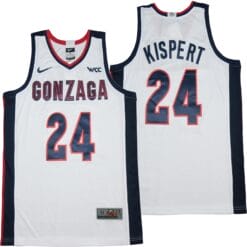 Corey Kispert Jersey #24 Gonzaga Bulldogs NCAA Basketball