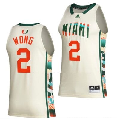 Isaiah Wong Jersey Miami Hurricanes College Basketball White Honoring Black Excellence #2