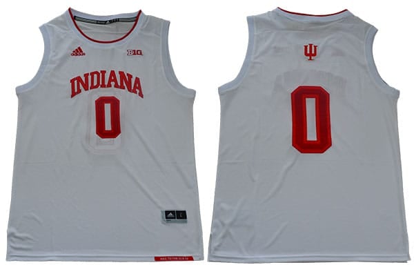 Romeo Langford Jersey #0 Indiana Hoosiers NCAA Basketball White