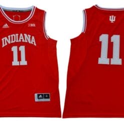 Isiah Thomas Jersey Indiana Hoosiers #11 NCAA Basketball New Red
