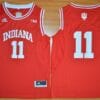 Isiah Thomas Jersey #11 Indiana Hoosiers NCAA Basketball White Red