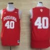 Cody Zeller Jersey #40 Indiana Hoosiers Basketball Red Logo
