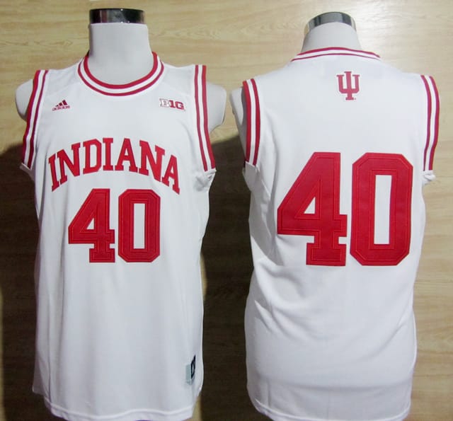 Cody Zeller Jersey #40 Indiana Hoosiers NCAA Basketball New White
