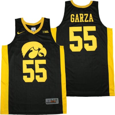 Luka Garza Jersey #55 Iowa Hawkeyes NCAA Basketball White