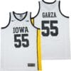 Luka Garza Jersey #55 Iowa Hawkeyes NCAA Basketball White