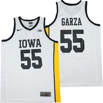 Luka Garza Jersey #55 Iowa Hawkeyes NCAA Basketball White