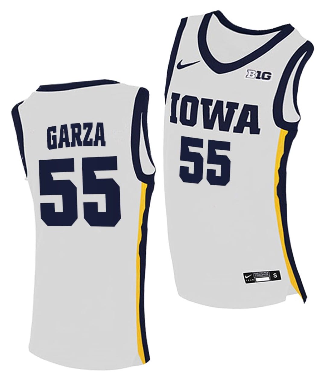Luka Garza Jersey Iowa Hawkeyes College Basketball Black Swingman #55