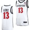 Jaedon LeDee Jersey #13 San Diego State Aztecs College Basketball Home White