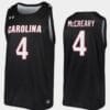 Jalyn McCreary Jersey #4 South Carolina Gamecocks College Basketball Black Replica