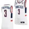 Joey Calcaterra Jersey UConn Huskies College Basketball Alumni White #3