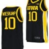 Joe Wieskamp Jersey Iowa Hawkeyes College Basketball Black #10
