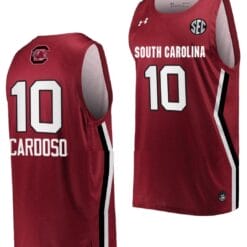 Kamilla Cardoso Jersey #10 South Carolina Gamecocks College Basketball Wine