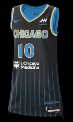 Kamilla Cardoso Jersey #10 Chicago Sky Basketball 2024 WNBA Draft Explorer Edition