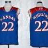 Andrew Wiggins Jersey #22 Kansas Jayhawks NCAA Basketball Royal Blue