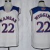 Andrew Wiggins Jersey #22 Kansas Jayhawks NCAA Basketball White
