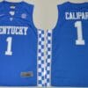 John Calipari Jersey #1 Kentucky Wildcats NCAA Basketball Blue
