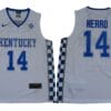 Tyler Herro Jersey #14 Kentucky Wildcats NIL College Basketball White