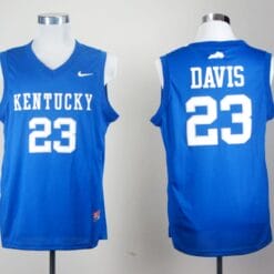 Anthony Davis Jersey #23 Kentucky Wildcats NCAA Basketball Blue