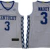 Tyrese Maxey Jersey #3 Kentucky Wildcats NCAA Basketball White
