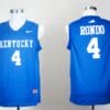 Rajon Rondo Jersey #4 Kentucky Wildcats NCAA Basketball Blue