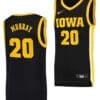 Kris Murray Jersey Iowa Hawkeyes College Basketball Black Swingman #20